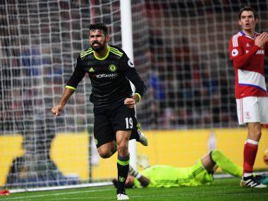 Premier League: Chelsea jump to top of the table after hard-fought win over Middlesbrough