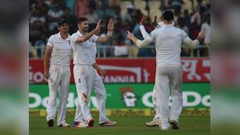 India vs England, 2nd Test: James Anderson pick of bowlers as visitors struggle on Day 1