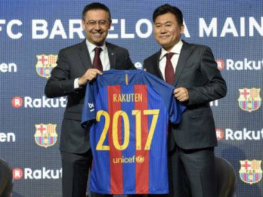 FC Barcelona sign record shirt sponsorship deal with Japanese retail giant Rakuten