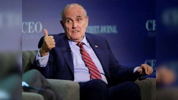 Donald Trump's lawyer Rudy Giuliani says Robert Mueller's team conceded it can't indict US president in Russia meddling probe