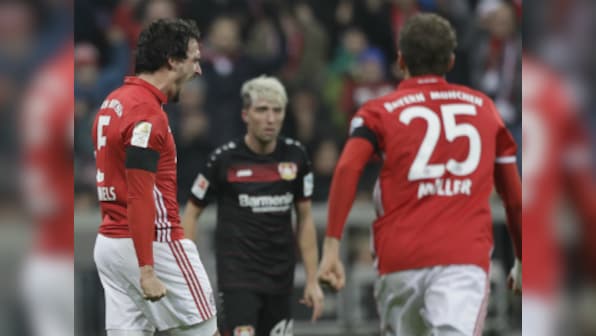 Bundesliga roundup: Mats Hummels scores winner for Bayern Munich; Borussia Dortmund fall to Eintracht Frankfurt