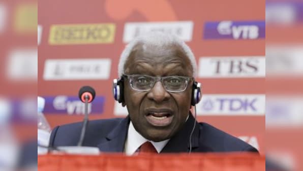 Corruption charge hit ex-IAAF chief pays $550,000 bail with help from longstanding friends