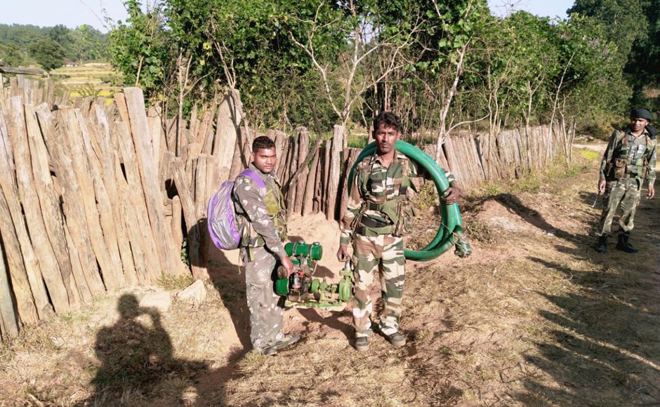 The Commando Battalion for Resolute Action (CoBRA) is an elite jungle warfare unit of the Central Reserve Police Force deployed extensively for anti-Naxal operations in Jharkhand and other states. Photo: Chetna, Pradesh 18 Ranchi The Commando Battalion for Resolute Action (CoBRA) is an elite jungle warfare unit of the Central Reserve Police Force deployed extensively for anti-Naxal operations in Jharkhand and other states. Photo: Chetna, Pradesh 18 Ranchi