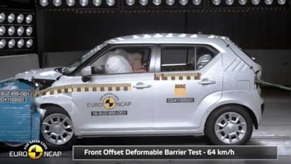 India-bound Suzuki Ignis gets a 3-star rating in Euro NCAP crash tests