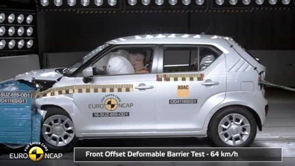 India-bound Suzuki Ignis gets a 3-star rating in Euro NCAP crash tests India-bound Suzuki Ignis gets a 3-star rating in Euro NCAP crash tests
