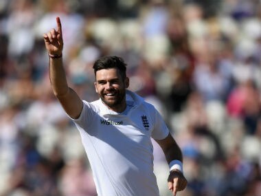 File photo of James Anderson. Getty Images