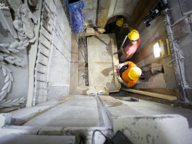 Jesus Christ's tomb in Jerusalem opened for the first time since 1810 for restoration Jesus Christ's tomb in Jerusalem opened for the first time since 1810 for restoration