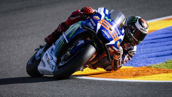MotoGP 2016: Jorge Lorenzo takes record pole at Valencia MotoGP 2016: Jorge Lorenzo takes record pole at Valencia