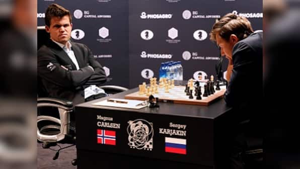 World Chess Championship gets underway, Magnus Carlsen, Sergei Karyakin draw first match