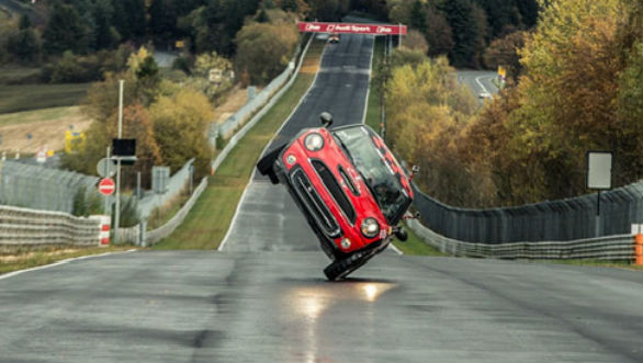 Video Worth Watching: Mini Cooper sets Nurburgring lap record on two wheels Video Worth Watching: Mini Cooper sets Nurburgring lap record on two wheels
