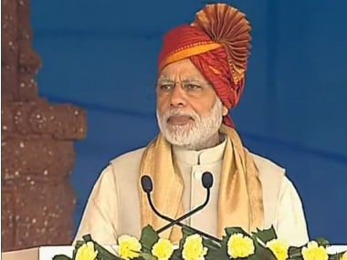 PM Modi addressing Karnataka Lingayat Education Society Centenary celebrations in Karnataka. Twitter @BJP4India