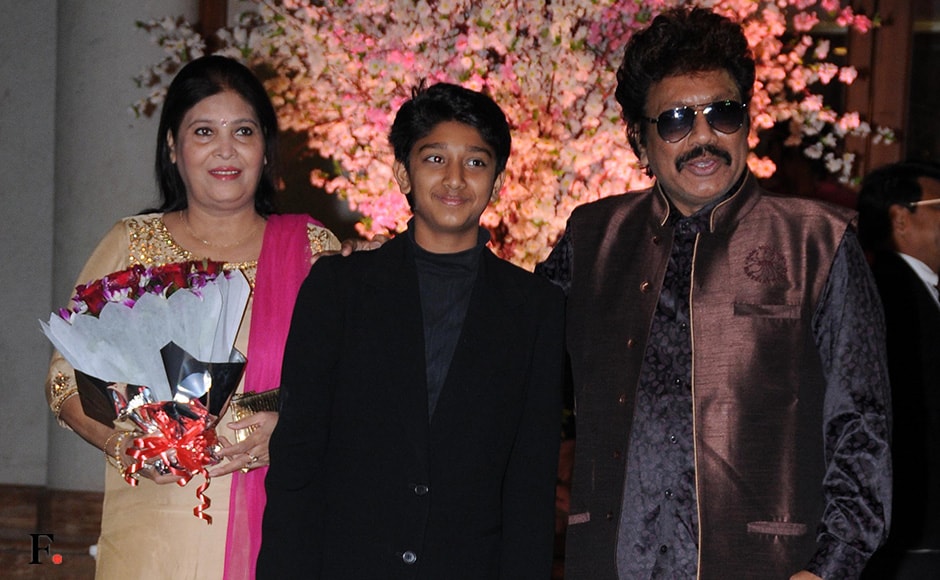 The music director Shrawan Rathod arrived with family. Sachin Gokhale/Firstpost The music director Shrawan Rathod arrived with family. Sachin Gokhale/Firstpost