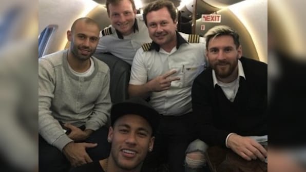 World Cup qualifiers: Neymar gives Lionel Messi lift on his private jet ahead of Brazil-Argentina clash