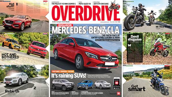December 2016 issue of OVERDRIVE on stands now