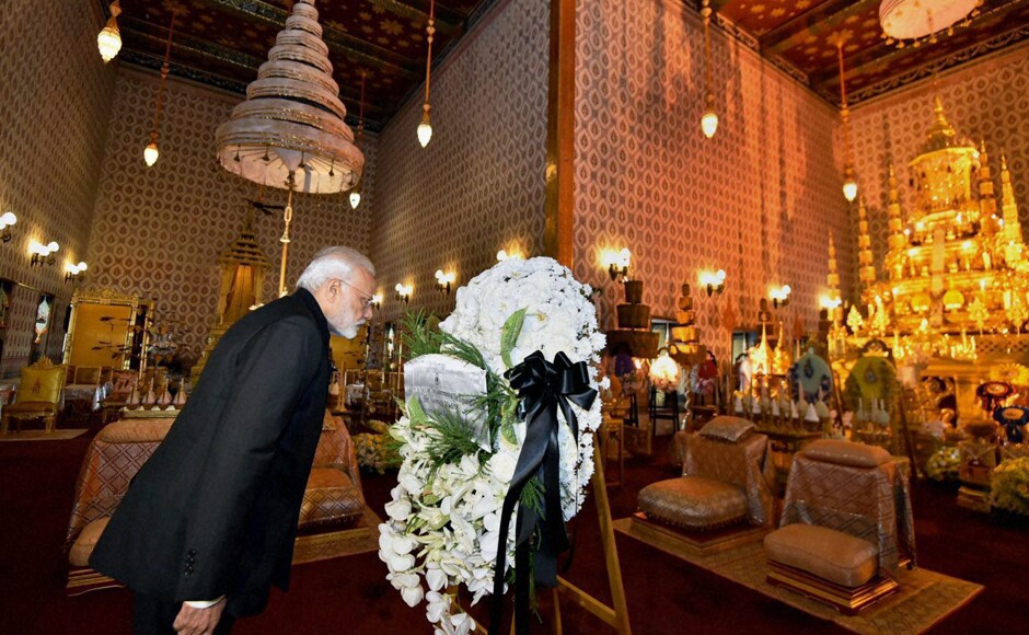 Thai King Bhumibol Adulyade's cremation is likely to take place next year, amid reports that it may happen beyond the official one-year period of mourning. (Photo: PTI) Thai King Bhumibol Adulyade's cremation is likely to take place next year, amid reports that it may happen beyond the official one-year period of mourning. (Photo: PTI)
