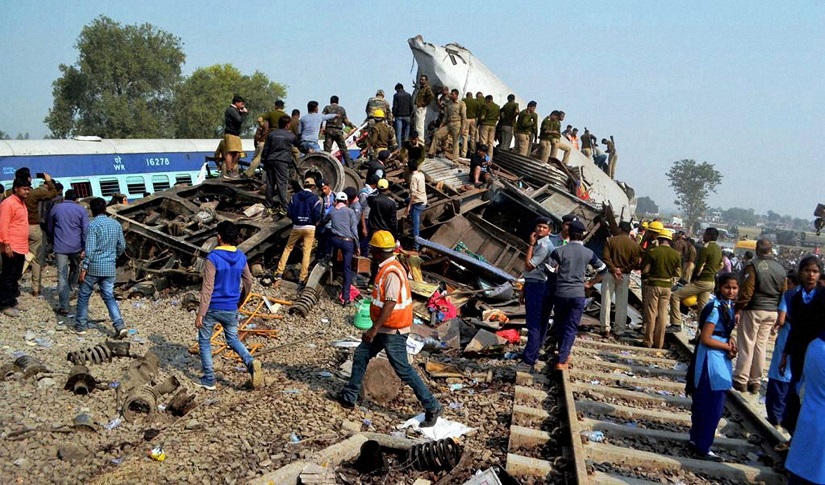 Indian railways ask again for safety funds after Patna-Indore Express crash kills 150 Indian railways ask again for safety funds after Patna-Indore Express crash kills 150