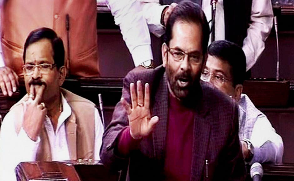 MoS for Parliamentary Affairs Mukhtar Abbas Naqvi however backed the government's stance and said that the nation was the Prime Minister on demonetisation adding that the Opposition would look bad in front of people for opposing the move. He however promised the House that the government will provide a response in the Parliament. PTI MoS for Parliamentary Affairs Mukhtar Abbas Naqvi however backed the government's stance and said that the nation was the Prime Minister on demonetisation adding that the Opposition would look bad in front of people for opposing the move. He however promised the House that the government will provide a response in the Parliament. PTI