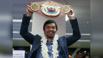 Manny Pacquiao uses social media to tease Floyd Mayweather rematch