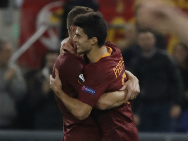 Europa League: AS Roma's Diego Perotti admits rabona goal was meant to be a cross Europa League: AS Roma's Diego Perotti admits rabona goal was meant to be a cross