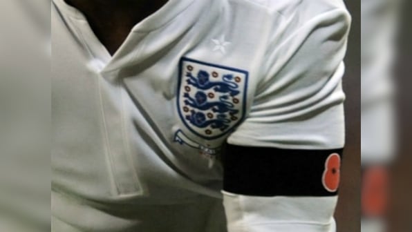 Fifa to sanction England and Scotland after teams insist on wearing banned poppy symbols on jerseys