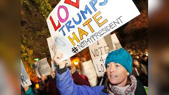 Donald Trump's presidential win sparks fourth day of protests in US