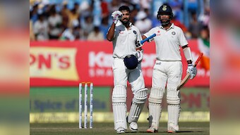 India vs England: Visitors made to toil as Murali Vijay, Cheteshwar Pujara and pitch foil their plans