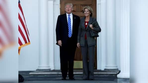 Donald Trump picks wealthy activist Betsy DeVos for education secretary