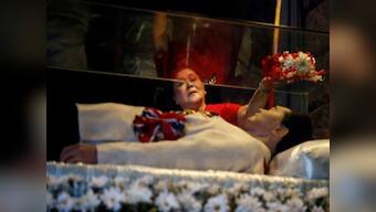 Manila: Former dictator Ferdinand Marcos given a hero's burial at the Cemetery of Heroes