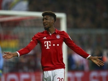 Bayern Munichs Kingsley Coman ruled out for two months due to injury