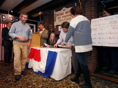 US election 2016: Tiny town of Dixville Notch casts first votes and the results are in US election 2016: Tiny town of Dixville Notch casts first votes and the results are in