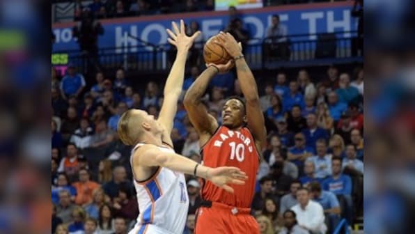NBA: Toronto Raptors bust through Thunder's stingy defence, LA Clippers roll past Bazers