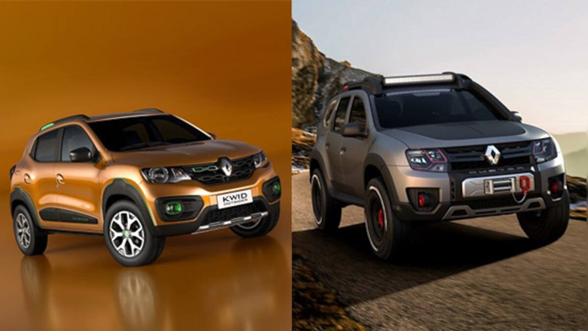 2016 Sao Paulo Motor Show: Renault Duster Extreme and Kwid Outsider ...