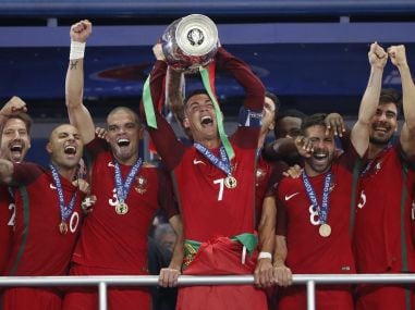 Cristiano Ronaldo's emotional speech: Watch Portugal captain address ...