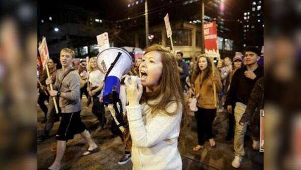 Anti-Donald Trump protest: Five shot in Seattle near site of demonstration, police call it unrelated to stir