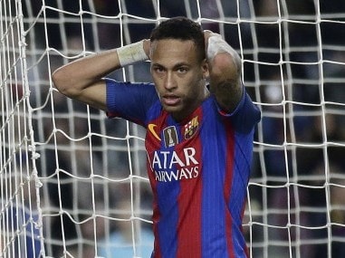 File photo of FC Barcelona's Neymar. AP
