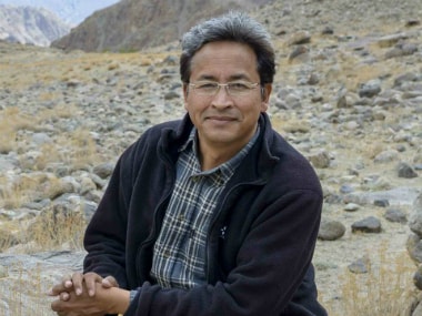 Ladakh’s innovator Sonam Wangchuk toils for a visionary project to reverse climate change