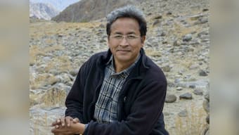 Ladakh’s innovator Sonam Wangchuk toils for a visionary project to reverse climate change