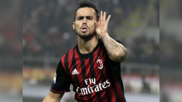 Serie A: AC Milan's Suso set for long walk home after living up to goal-scoring pledge