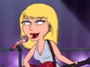 New on Family Guy's hitlist: Taylor Swift and her very emotional breakup songs New on Family Guy's hitlist: Taylor Swift and her very emotional breakup songs