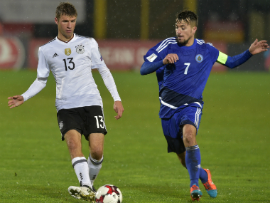 San Marino hit back at Germany's Thomas Mueller after he calls them a 'team of amateurs' San Marino hit back at Germany's Thomas Mueller after he calls them a 'team of amateurs'