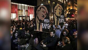 Anti-Donald Trump protests: Divided America takes to the streets from West coast to heartland cities