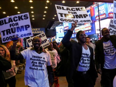A considerable section of the minorities voted for Donald Trump. Reuters