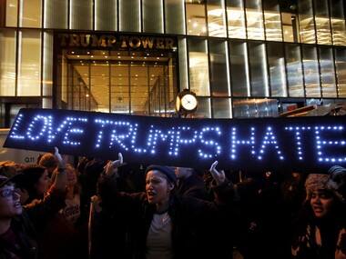 Donald Trump's name to be 'dumped' from three New York City buildings on tenants' request