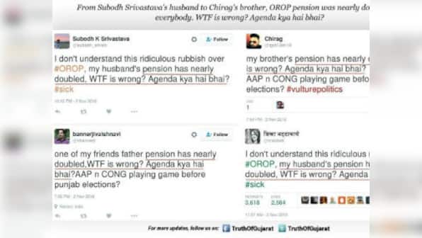 Orop issue: Copy-pasting text in tweets backfires; agenda kya hai bhai?