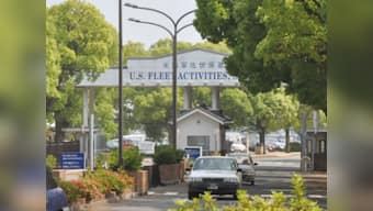 Lockdown at US military base in Japan lifted after no evidence of gunshots found