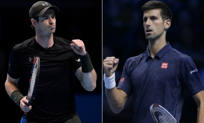 The year-ending World No 1 ATP ranking will be decided this weekend between Andy Murray and Novak Djokoivc. Reuters