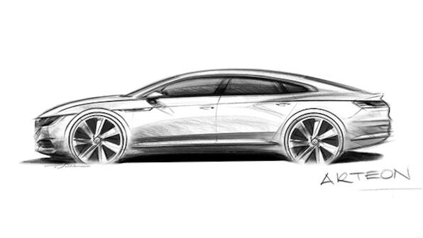 Volkswagen Arteon premium saloon to be showcased at Geneva Auto Show 2017