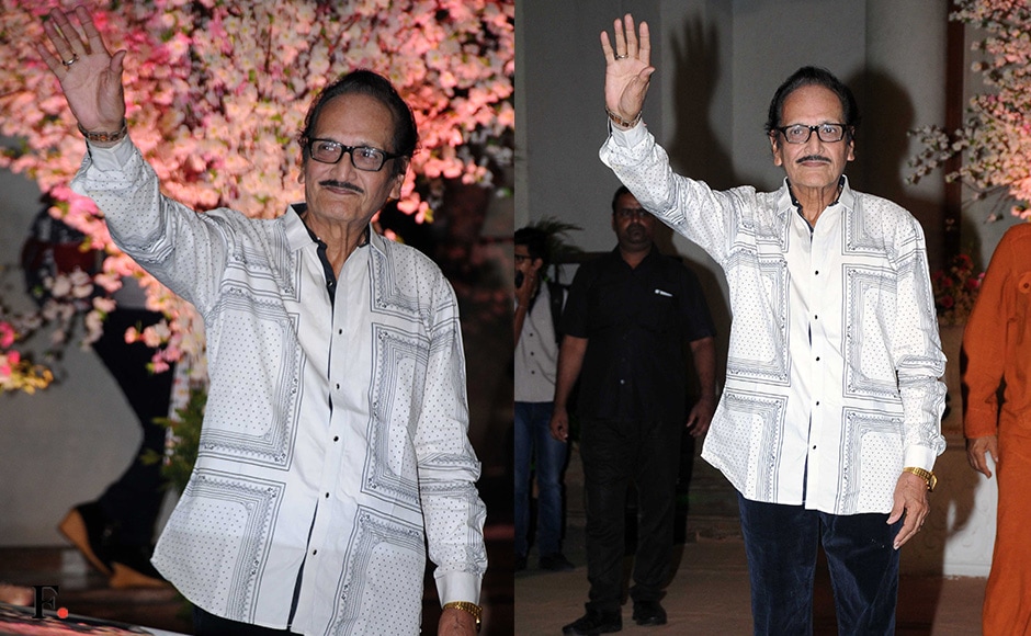 Vishwajeet arrives at the reception. Sachin Gokhale/Firstpost Vishwajeet arrives at the reception. Sachin Gokhale/Firstpost