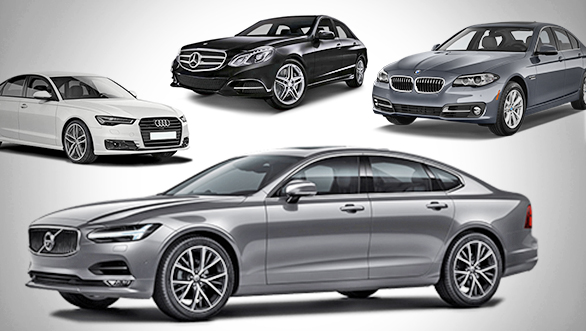 Spec comparo: Volvo S90 vs Mercedes-Benz E 250d vs BMW 520d vs Audi A6 35 TDI Spec comparo: Volvo S90 vs Mercedes-Benz E 250d vs BMW 520d vs Audi A6 35 TDI