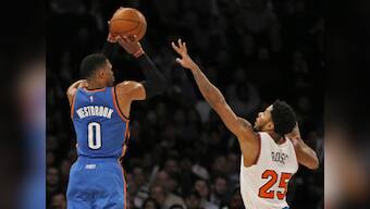 NBA roundup: Russell Westbrook gets 8th triple double in win; Warriors beat Atlanta Hawks